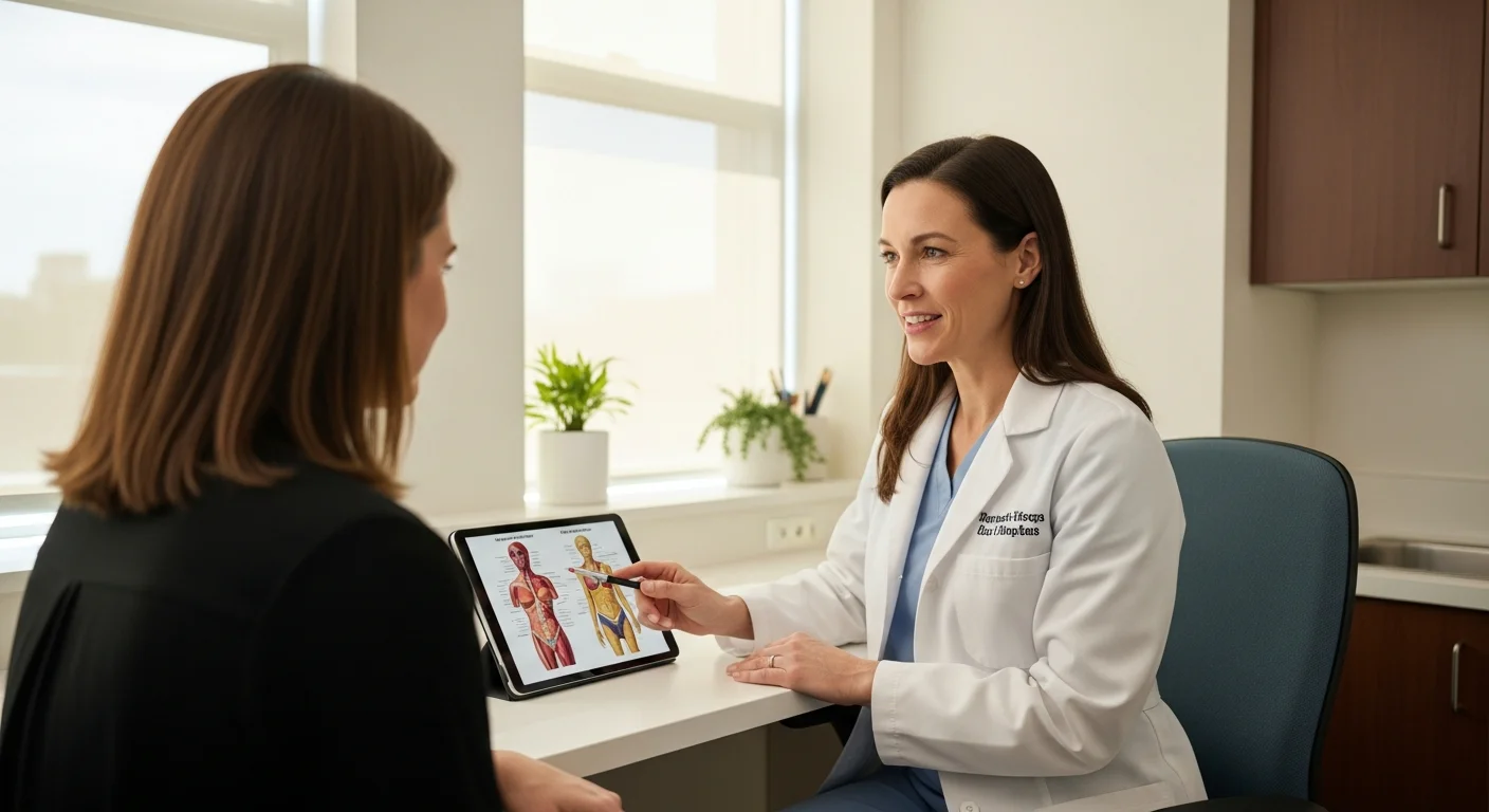 Meme enfeksiyonu konsültasyonu - cerrah ve hasta