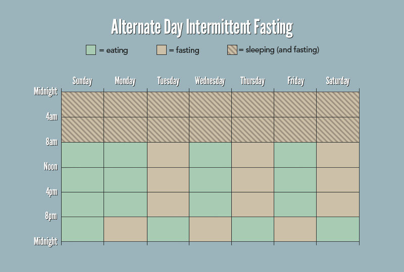 alternatif gün intermittent fasting
